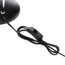Lindby Jamelia bordlampe, stål, sort