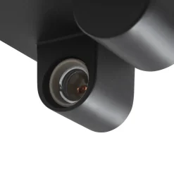 Lindby Kremena udendørs loftslampe, sort