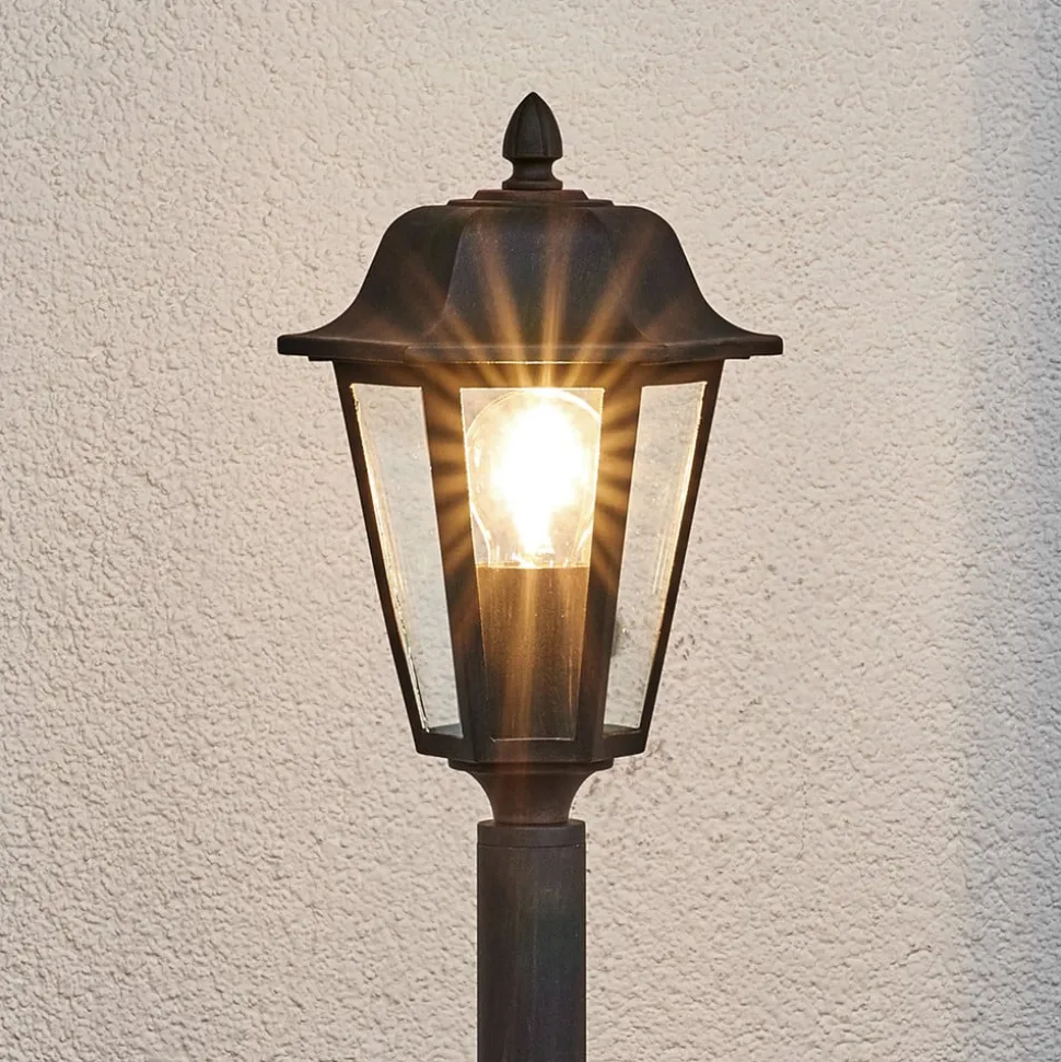 Lindby Lamina pullert, 103 cm, lygte, metal, E27
