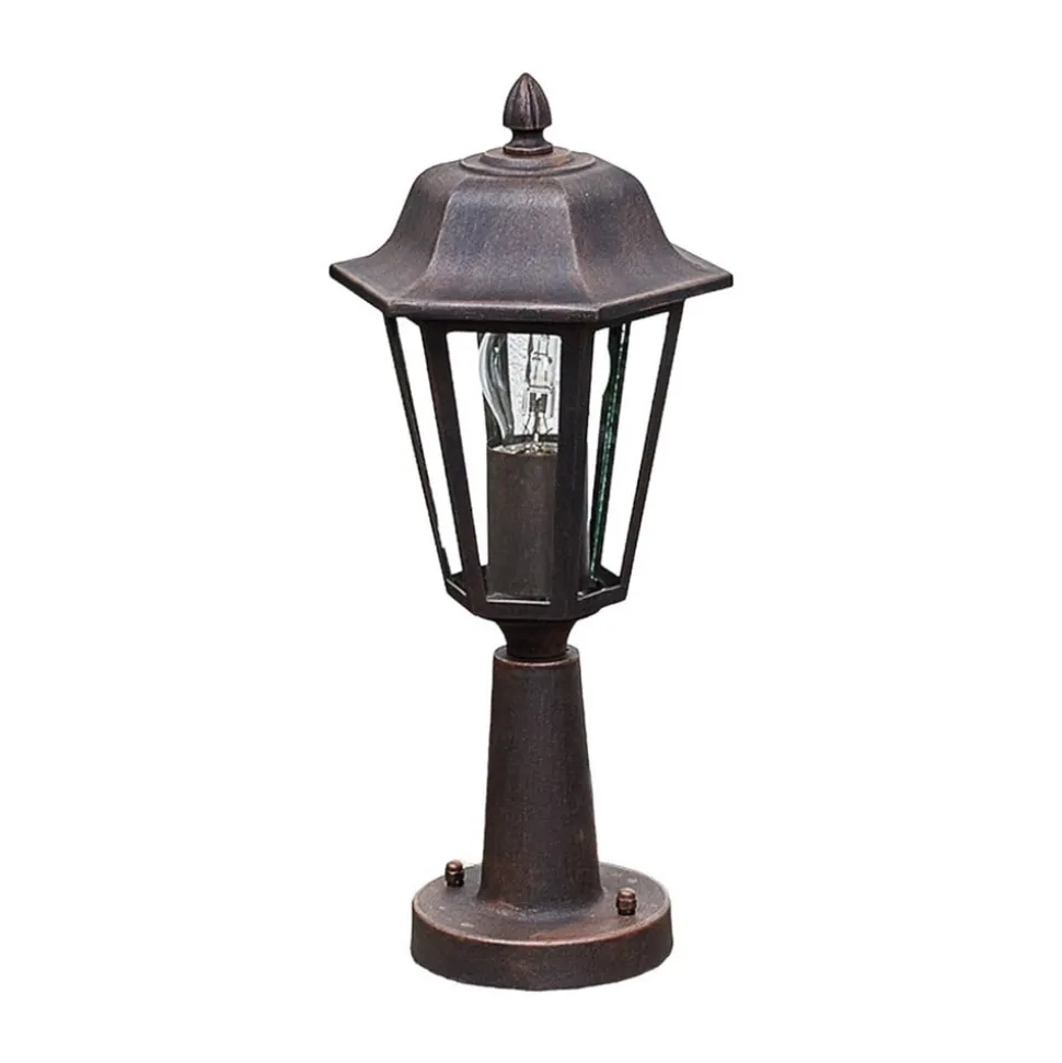 Lindby Lamina sokkellampe, 39 cm, lygte, metal, E27