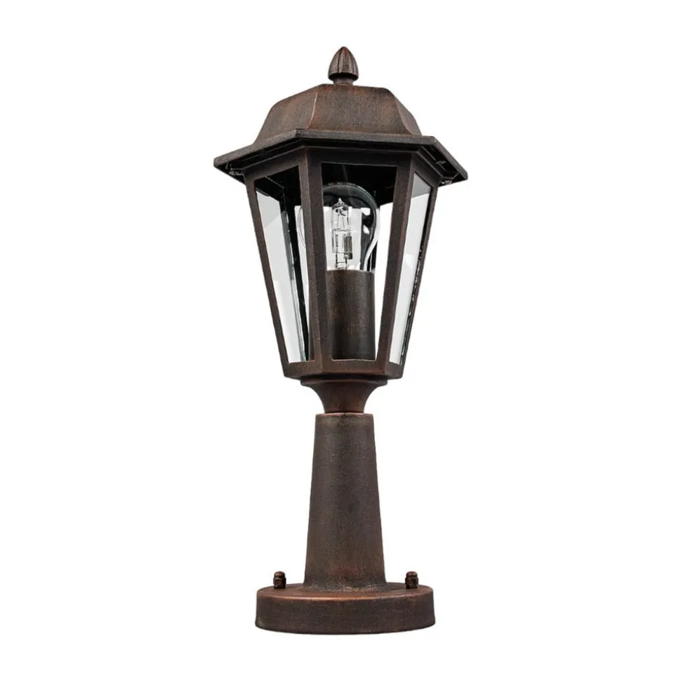 Lindby Lamina sokkellampe, 39 cm, lygte, metal, E27