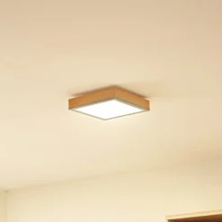 Lindby Laviona loftlampe, firkantet, 30 cm