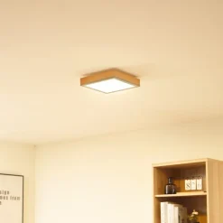 Lindby Laviona loftlampe, firkantet, 30 cm