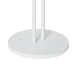 Lindby LED genopladelig bordlampe Janea TWIN, hvid, metal