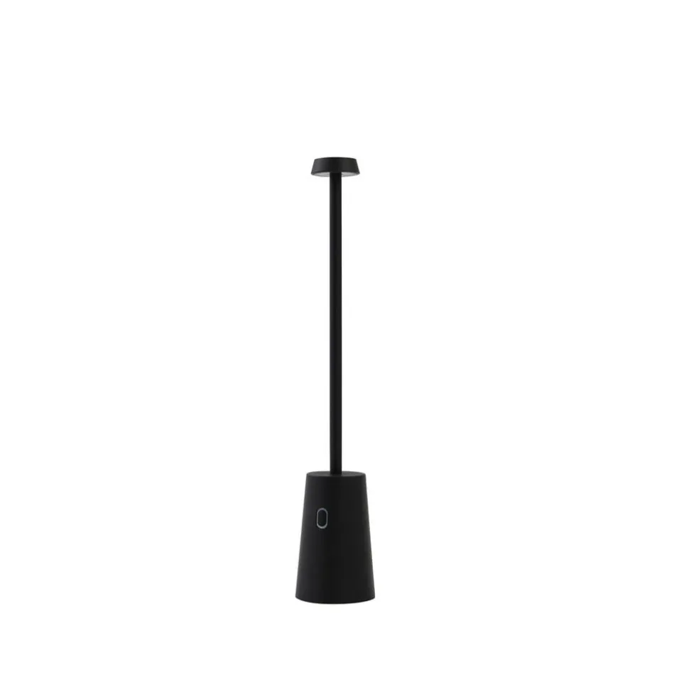 Lindby LED genopladelig bordlampe Noelani, højde 30 cm, IP44, dæmpbar