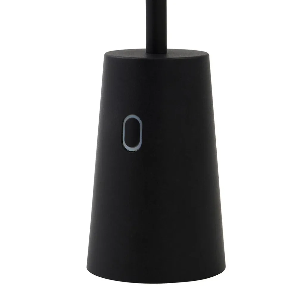 Lindby LED genopladelig bordlampe Noelani, højde 30 cm, IP44, dæmpbar