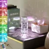 Lindby LED genopladelig bordlampe Louane, 18,5 cm, USB, RGBW