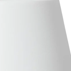 Lindby LED genopladelig bordlampe Janea CROSS, hvid, metal