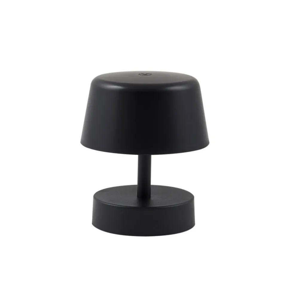 Lindby LED genopladelig bordlampe Nalani, 13 cm høj, IP44, dæmpbar