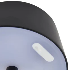 Lindby LED genopladelig bordlampe Nalani, 13 cm høj, IP44, dæmpbar