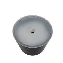 Lindby LED genopladelig lampe Gaja, sort, USB, IP44, RGBW, dæmpbar.