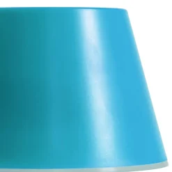 Lindby LED genopladelig lampe Gaja, blå, USB, IP44, RGBW, dæmpbar