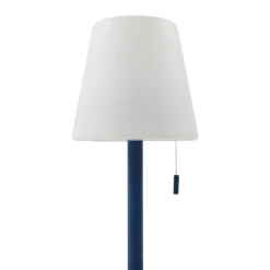 Lindby LED genopladelig lampe Azalea blå aluminium CCT højdejusterbar