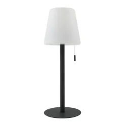 Lindby LED genopladelig lampe Azalea sort aluminium CCT højdejusterbar