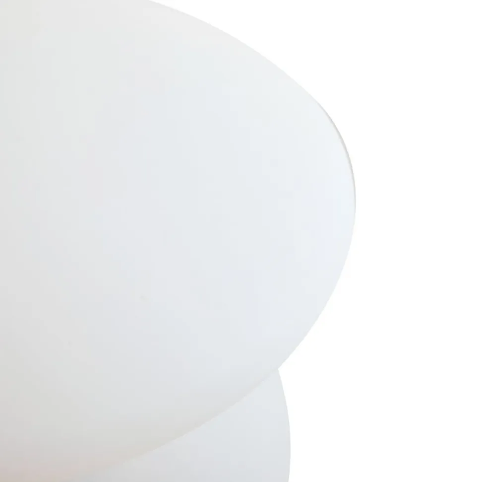 Lindby LED genopladelig udendørs bordlampe Vernate, RGBW, hvid, dæmpbar