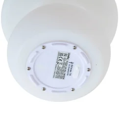 Lindby LED genopladelig udendørs bordlampe Vernate, RGBW, hvid, dæmpbar