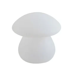 Lindby LED genopladelig udendørs bordlampe Vernate, RGBW, hvid, dæmpbar