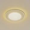 Lindby LED indbygningslampe Toka, 6,5 W, hvid, plast, CCT