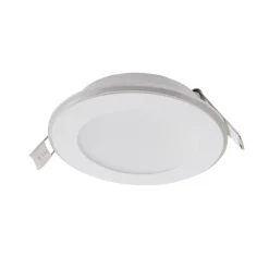 Lindby LED indbygningslampe Toka, 4,9 W, hvid, plast, CCT