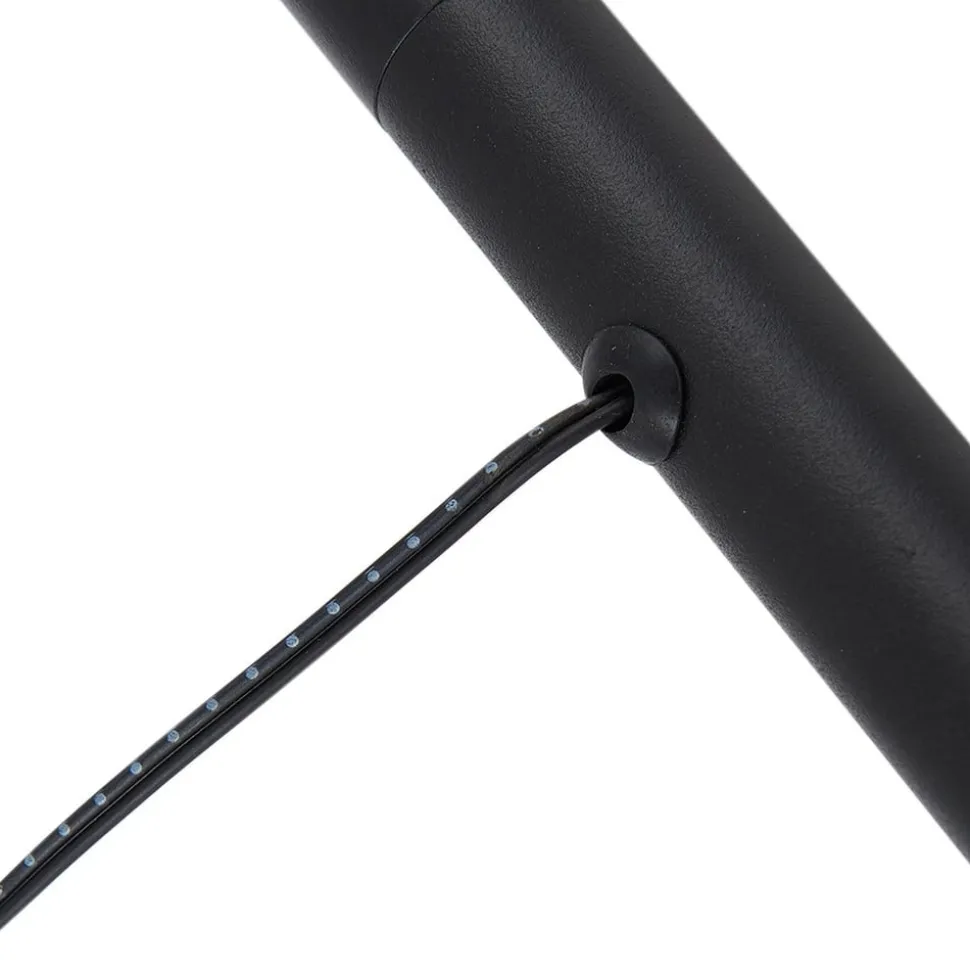 Lindby LED jordspydslys Selinda, sort, højde 100 cm