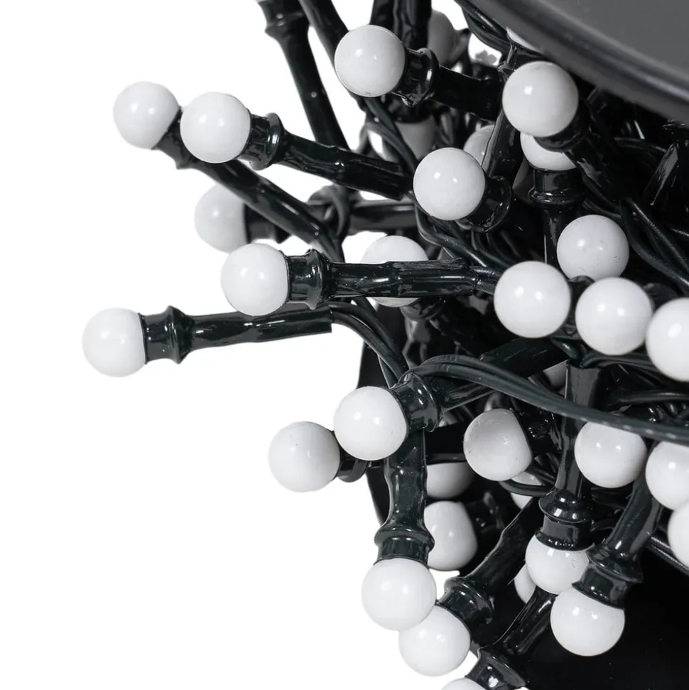 Lindby LED lyskæde Miyu, RGB, timer, 15 m, IP44