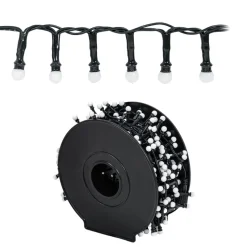 Lindby LED lyskæde Miyu, RGB, timer, 15 m, IP44