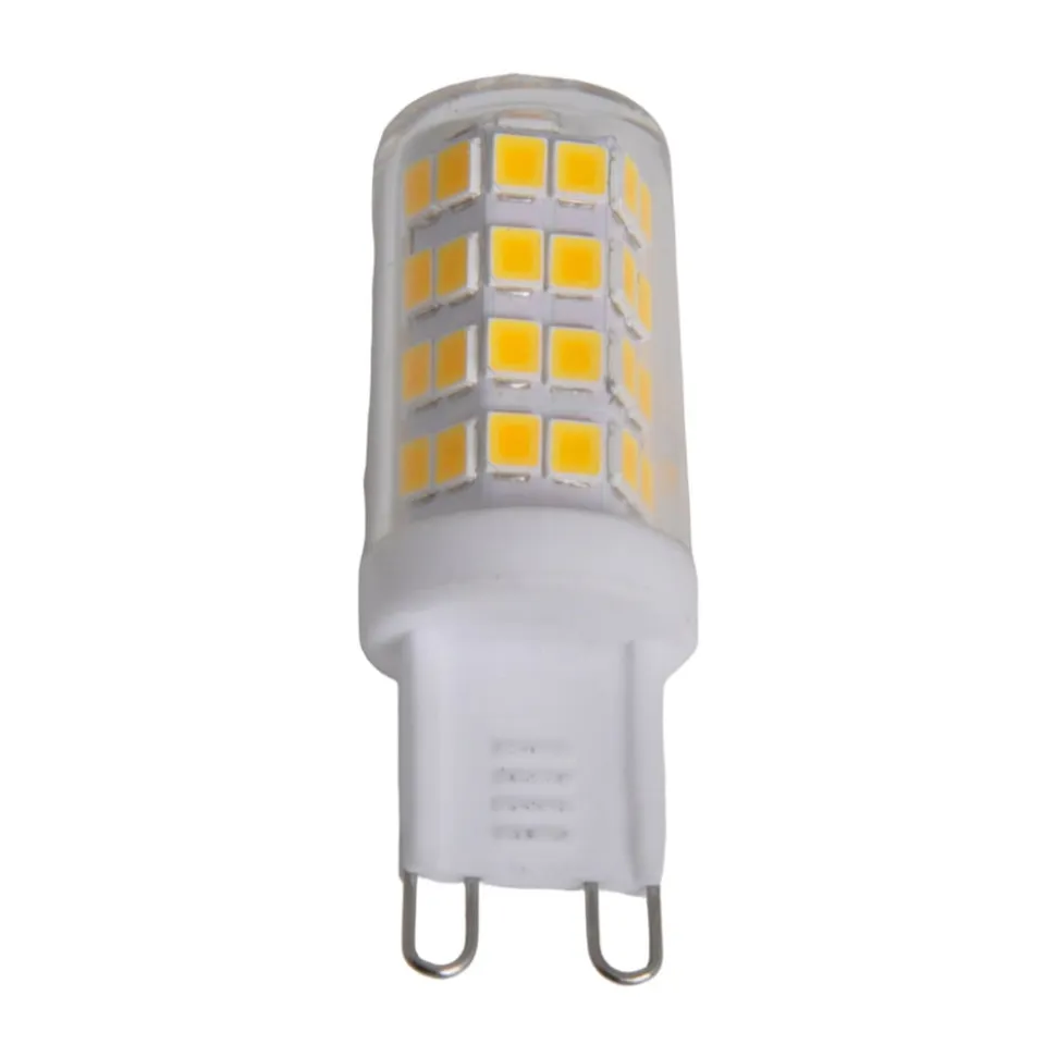 Lindby LED penlight, sæt med 10, G9, 3 W, klar, 3.000 K