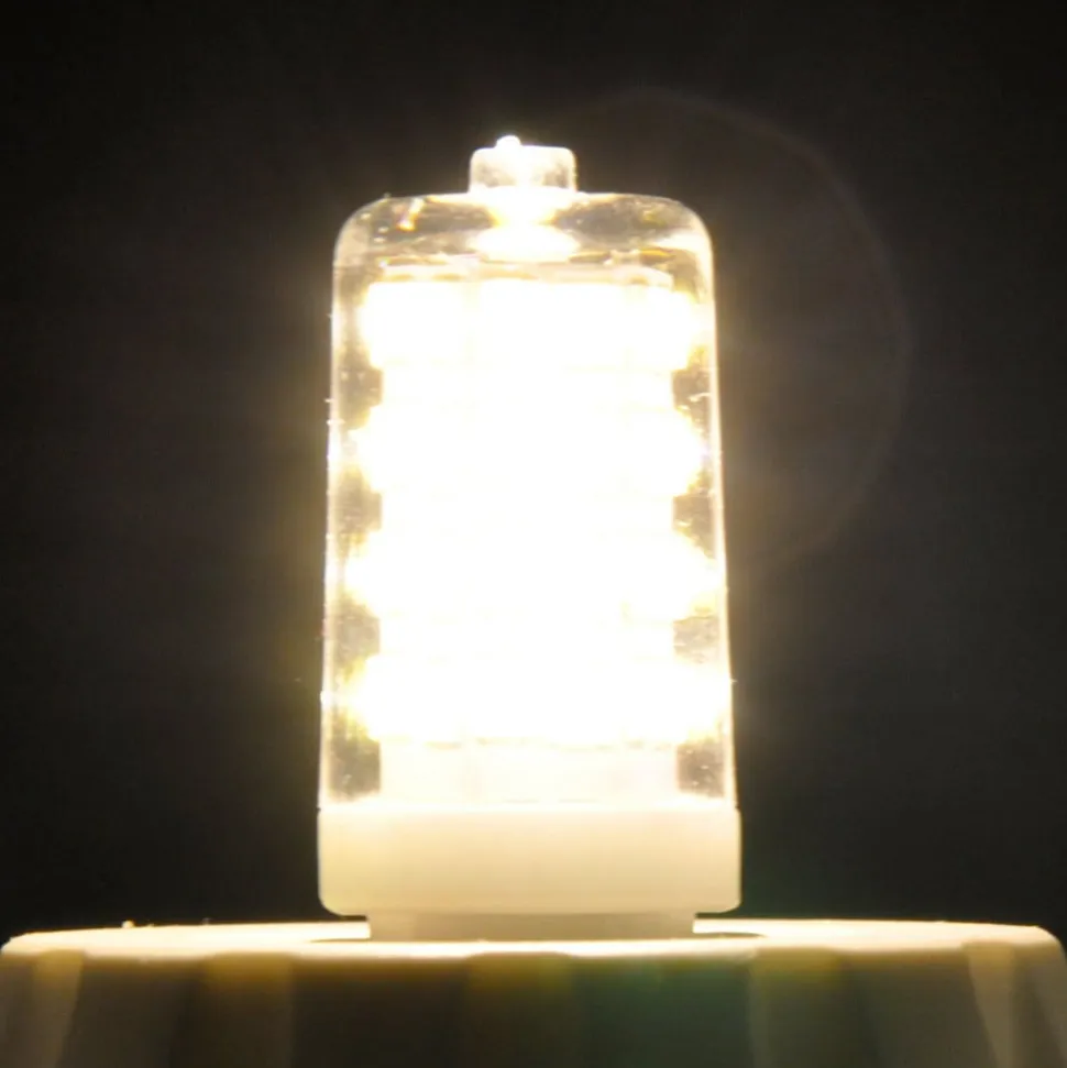 Lindby LED penlight, sæt med 10, G9, 3 W, klar, 3.000 K