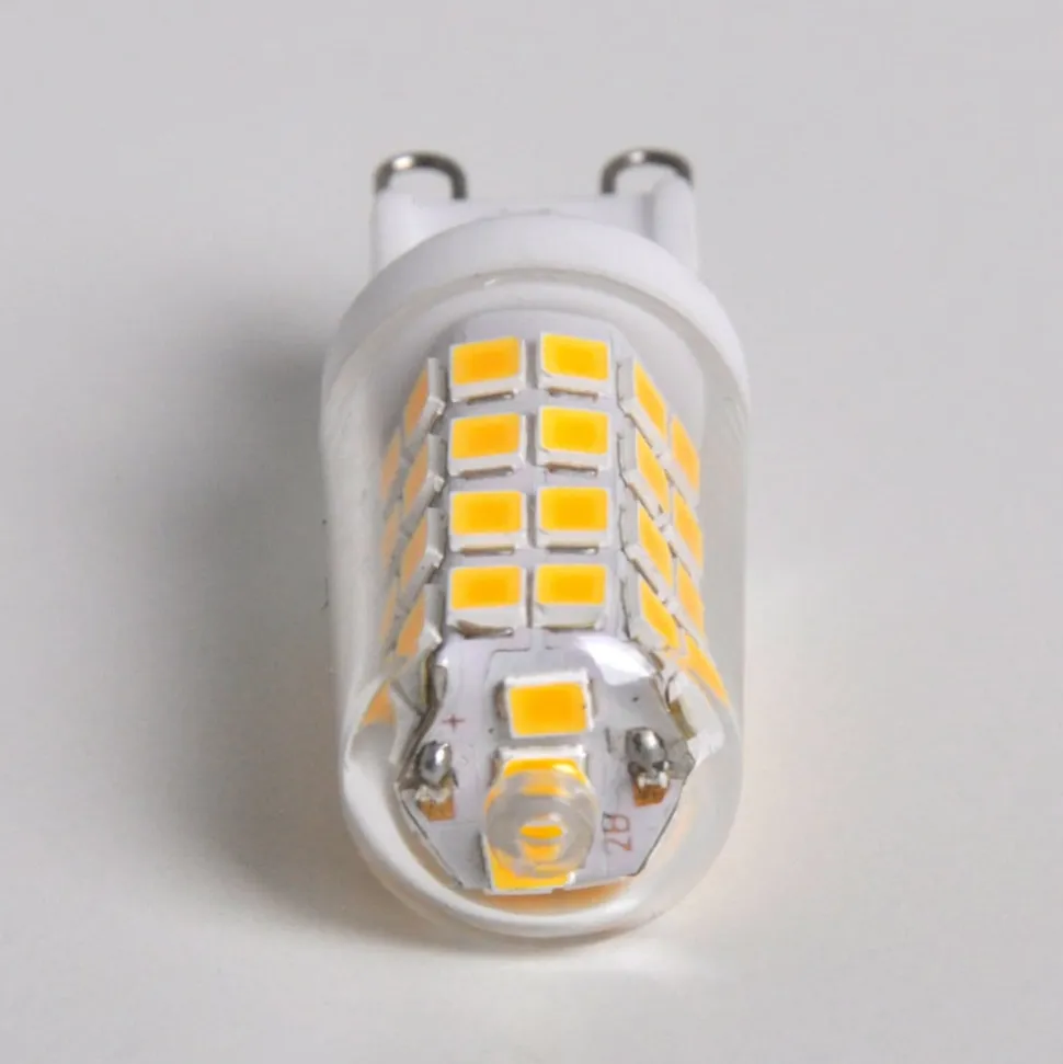 Lindby LED penlight, sæt med 10, G9, 3 W, klar, 3.000 K