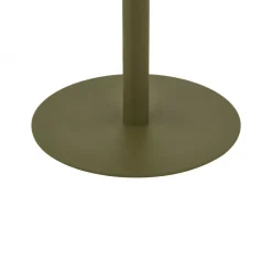 Lindby LED udendørs bordlampe Eleia, grøn, metal, genopladeligt batteri