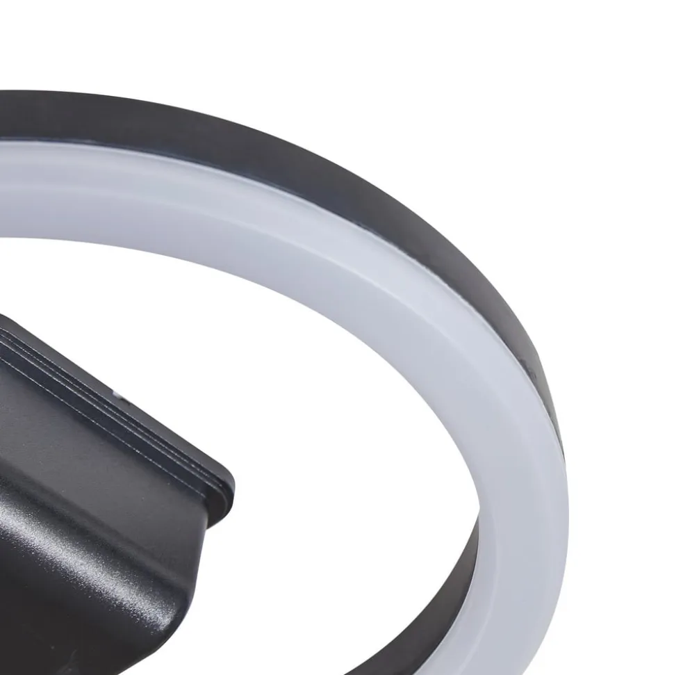Lindby LED udendørs loftlampe Finian, Ø 22 cm, CCT, dæmpbar