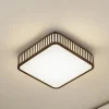 Lindby LED udendørs loftlampe Lurinda, 26 cm sort, IP44
