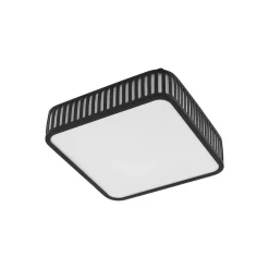 Lindby LED udendørs loftlampe Lurinda, 26 cm sort, IP44