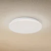Lindby LED udendørs loftslampe Kirkola, 3000 K, Ø 34 cm, hvid