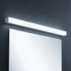 Lindby LED-badeværelseslampe Klea, 90 cm, krom, metal, IP44