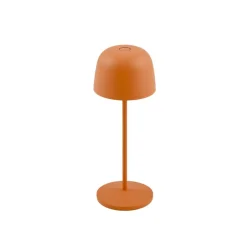 Lindby LED-bordlampe Arietty, orange, dæmpbar, IP65
