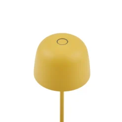 Lindby LED-bordlampe Arietty, gul, dæmpbar, IP65