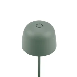 Lindby LED-bordlampe Arietty, grøn, dæmpbar, IP65