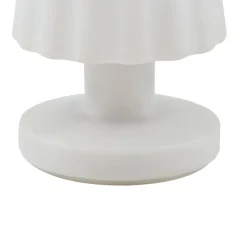 Lindby LED-bordlampe Jovem, hvid, plast, RGB