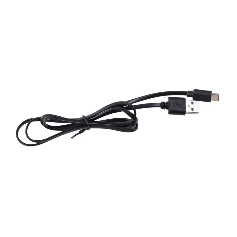 Lindby LED-bordlampe Maori, sort, CCT, metal, dæmpbar