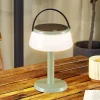 Lindby LED-bordlampe Mikkel, grøn, dæmpbar