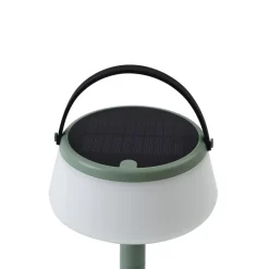Lindby LED-bordlampe Mikkel, grøn, dæmpbar
