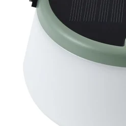 Lindby LED-bordlampe Mikkel, grøn, dæmpbar