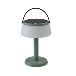 Lindby LED-bordlampe Mikkel, grøn, dæmpbar