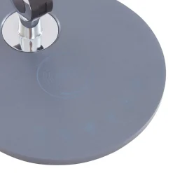 Lindby LED-bordlampe Nyxaris, grå, metal, CCT, 50 cm