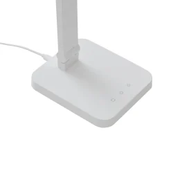 Lindby LED-bordlampe Rylas, hvid, USB, CCT