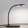 Lindby LED-bordlampe Siona sort CCT dæmpbar ladestation