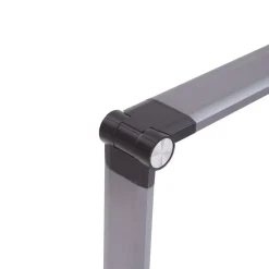 Lindby LED-bordlampe Valtaris, grå, aluminium, CCT, dæmpbar