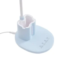 Lindby LED-bordlampe Zephyra, blå, CCT, dæmpbar
