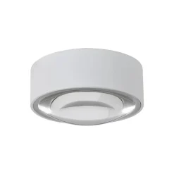 Lindby LED-downlight Siaka, hvid, metal, Ø 5 cm, IP65